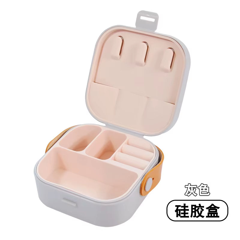 Portable Multi-Function PP Plastic Jewelry Box