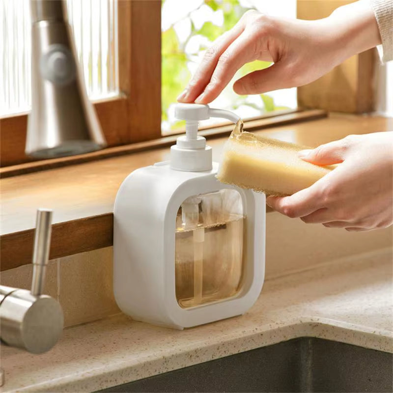 Empty Bath Pump Bottle