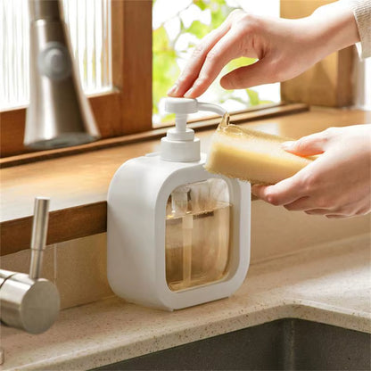 Empty Bath Pump Bottle