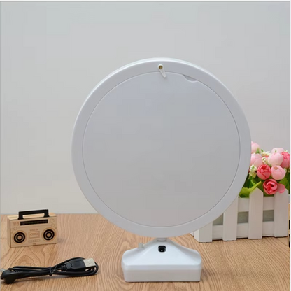 7 Inch Multi function LED Gift Light Photo Frame With Mirror
