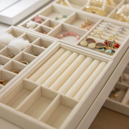 Velvet Jewelry Display Tray