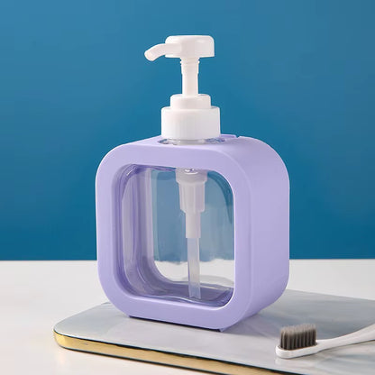 Empty Bath Pump Bottle