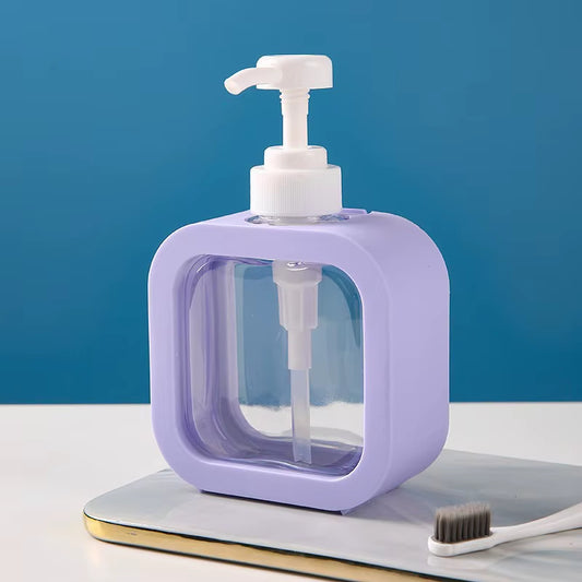 Empty Bath Pump Bottle