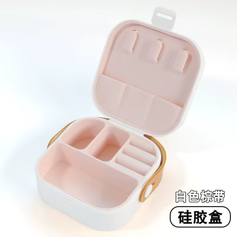 Portable Multi-Function PP Plastic Jewelry Box