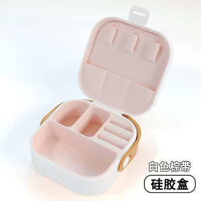 Portable Multi-Function PP Plastic Jewelry Box