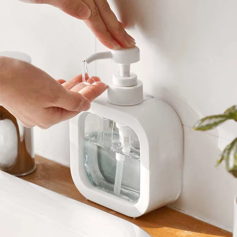 Empty Bath Pump Bottle