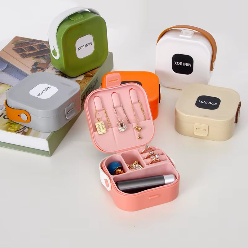 Portable Multi-Function PP Plastic Jewelry Box